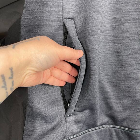 Lululemon Full Zip Revolution Bomber Jacket Gray Size Large Athleisure Sporty - Picture 8 of 11